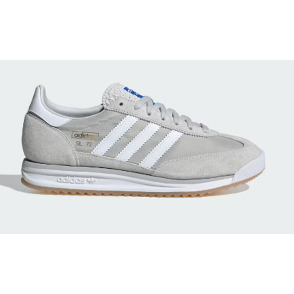 NEW ADIDAS ORIGINALS SL 72 RS Sneakers M12 JI1281 Grey/White - Picture 1 of 9